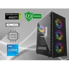 Компьютер в рассрочку Intel Core i5-12400F / 16GB / SSD / RTX 4060Ti