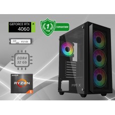 Игровой компьютер Ryzen 5 5500/32GB / 512Gb SSD/ 4060 8gb/700W