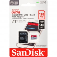 Карта памяти Micro SD 128GB UHS-1 SanDisk 