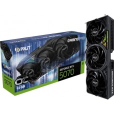 Видеокарта NVIDIA GeForce Palit RTX 5070 GamingPro OC (NE75070T19K9-GB2050A) 12Gb GDDR7
